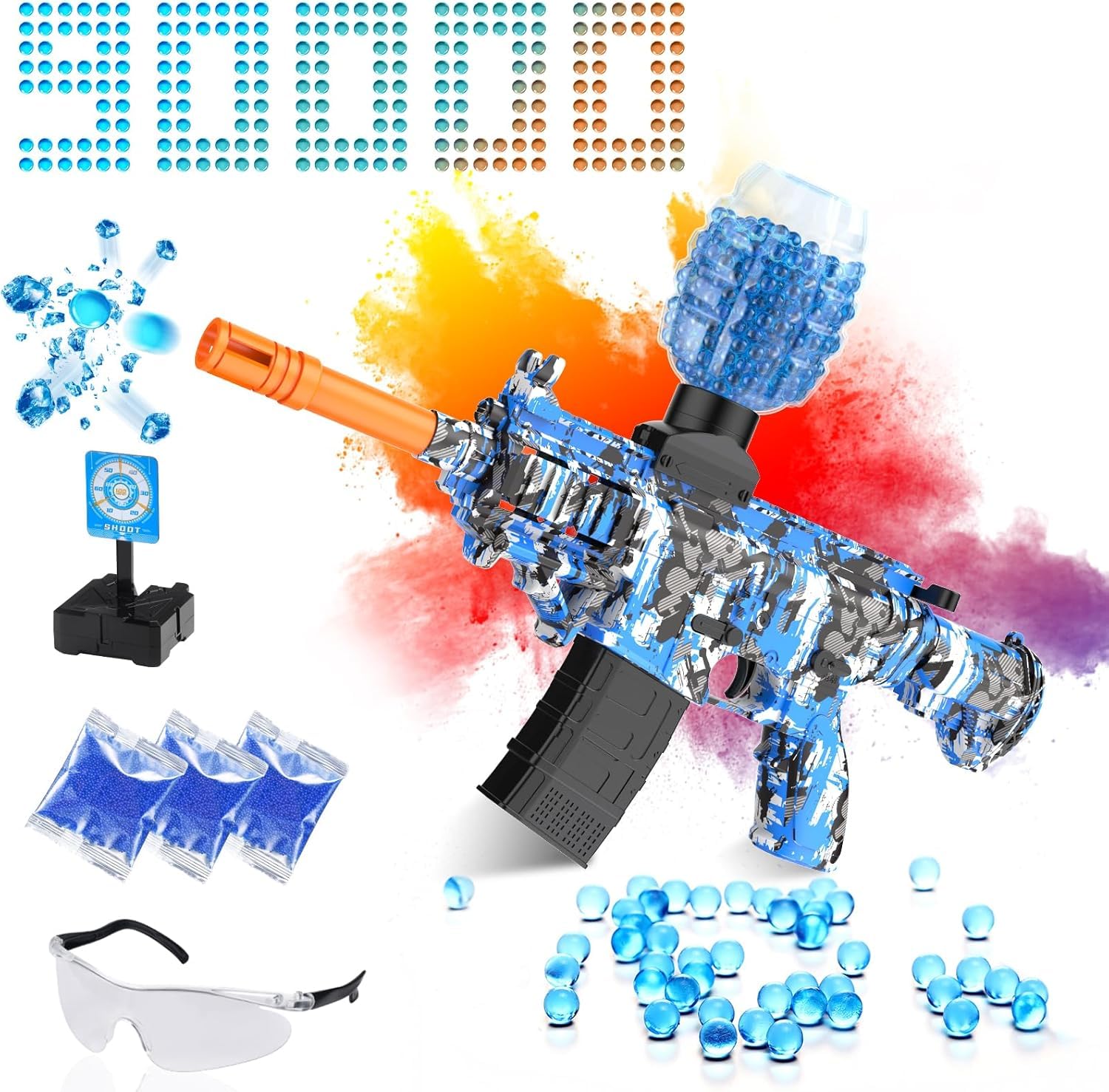 Amazon.com: MSMV Electric Gel Ball Blaster Toys,Eco-Friendly